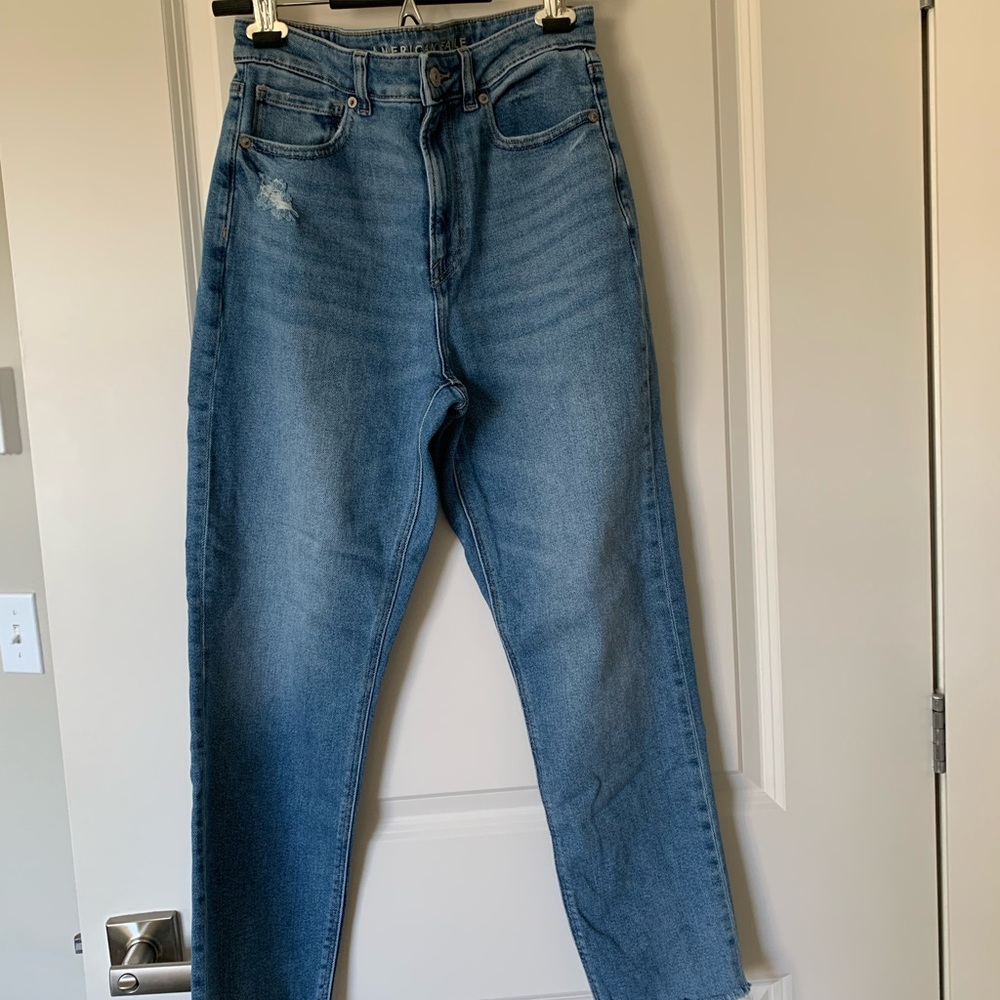 American eagle stretch mom jeans